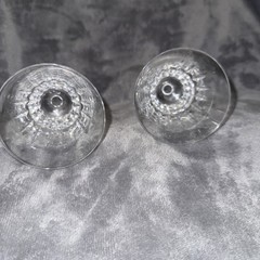 Cristal d’Arques-Durand Tuileries Villandry cut lead crystal wine glass Set 2