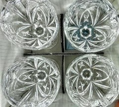 NEW Waterford MARQUIS Brookside WINE / WATER Goblets – SET OF 4 – NIB NOS