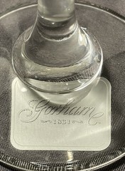 GORHAM AMORE HEART WEST GERMANY CRYSTAL FLUTED CHAMPAGNE 9 7/8”T NEW W LABEL