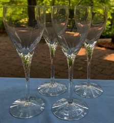Set of FOUR Lenox Encore Wine Glasses Goblets