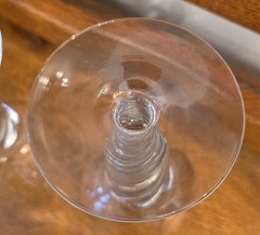 Set of 4 – 8.5″ Holmegaard – Kastrup – Hand Blown Twist Porter Wine Glass Goblet