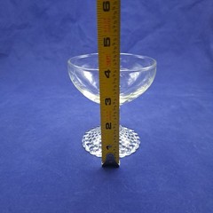 Anchor Hocking Berwick Sherbet Glass With Etched Stars