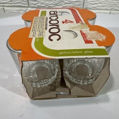 Arcoroc France Lancer On The Rocks Glasses Set of 4 – 11 oz New and Unused