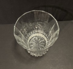 Cristal d’Arques-Durand Lead Crystal Victoria Pattern 4″ Glass Tumbler Barware