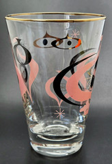 Vtg Libbey Glass 4″ Seville 8oz Tumbler Barware MCM Atomic 1955 Replacement