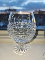 Waterford Crystal “Book of Kells” Brandy Glass – Set of 6!