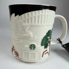 Starbucks Australia Relief Series Kangaroo 16 oz. Cup Mug Bone China 2016 Rare