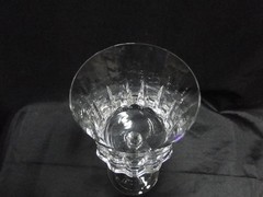 Mikasa Marquis, Cut: Water or Wine Goblet, 8 3/8″ Tall, As Is