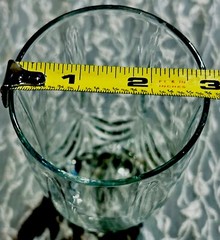 RARE VINTAGE CRYSTAL SWAG WHISKEY ROCKS Old-Fashioned 16oz Clear Glass Tumbler