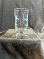 Corelle Shadow Iris Set Of 3 Vintage 12 Ounces Tumblers Glasses 5.5” High