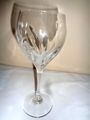 Gorham Blown Crystal Wine Glass Water Goblet Ardent 8 Oz Height: 7 5/8 In
