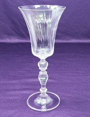 Mikasa Crystal Venetian Classic Water Goblets 8-3/4″ – Set of 7 EXCELLENT