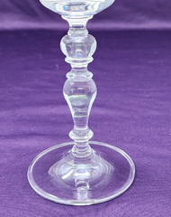Mikasa Crystal Venetian Classic Water Goblets 8-3/4″ – Set of 7 EXCELLENT