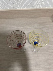 Pean Doubulyu Wonkie Glass conical goblet – Signed Dated 2010