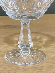 Waterford Crystal Rosslare 4.75″ Champagne Martini Glass Old Script Mark CLEAN