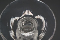 Lalique Crystal Saint Hubert Water Goblet 6 1/8 Inches France.