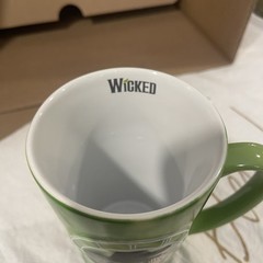Wicked Broadway Musical Mug Green City Skyline One Short Day Elphaba Glinda 2018