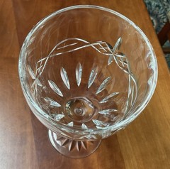 Waterford Crystal DOLMEN Wine 8 3/4″ Ireland Celtic Knot (4) MINT!