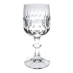 Schott Zweisel Flamenco Wine Glass Cut Vertical Knob Stem
