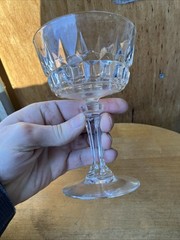 Cristal D’Arques-Durand CHANTELLE Crystal Champagne/Tall Sherbet 5.5” tall