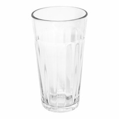 VTG Libbey DuraTuff PANELED TUMBLERS Clear Heavy 16 OZ Glass Cooler MINT