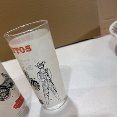 Set 2-Vtg.Antique Auto 16 oz.Highball/Tom Collins/Tumbler Glasses-Anchor Hocking