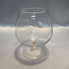 Vintage Brandy Glass 4 1/2 4 Inches Clear Glass