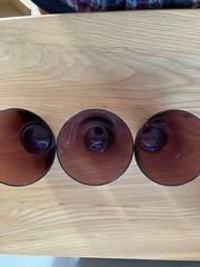 Iittala Kartio Glass Mouse Blow 3 Set 200ml Lilac Kaj Franck