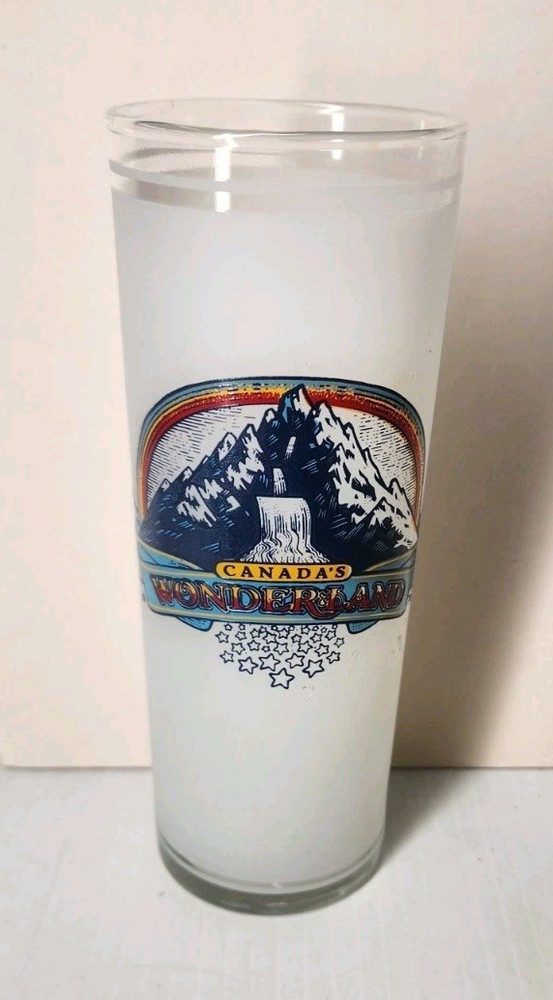 Vintage Canada’s Wonderland Ontario Theme Park Souvenir Cocktail Glass