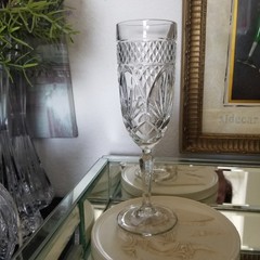 Cristal D Arques Antique Clear Pattern Champagne Flute 7 ¾”
