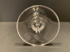BEYER Crystal Wine Glass/ Water Goblet 9 3/4″ Tall 3 1/4”w Germany