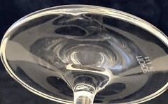 4 Schott Zwiesel Wine Glasses Carisma Platinum Blown Glass Vintage Discontinued