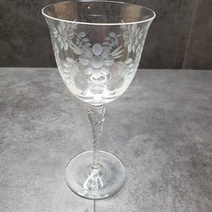 Vintage Baronesse Twisted Stem White Wine Glass By Hutschenreuther Replacement