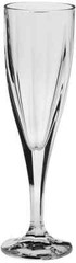 Bohemia Crystal Champagne Flutes Hand Cut «VICTORIA» Collection Set of 2