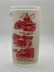 Vintage State Souvenir Juice Glasses Federal Glass Co – Pick from NC, MS & TX