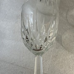 4 Cristal D’Arques Durand France DIAMANT Stemware Wine Glasses Goblets 6 1/2 oz