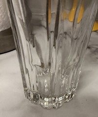 Set of 4 CRISTAL D’ARQUES-DURAND 6″ tall Highball Coolers «CRA89» -MINT