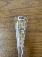 CRYSTAL WATERFORD MINI HEARTS CHAMPAGNE FLUTES