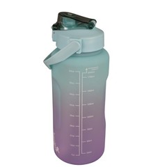 Flask Monster Tumbler plastic Multicolor 64oz Ombre Gradient With Lid Handle
