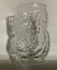 Libbey Vintage Owl Shaped Tumbler Glass 1970s Clear Glass 4.5 Inch EUC 10oz