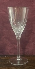 6 Marquis Waterford Crystal Platinum Trim Claria Wine Glasses 8.25″