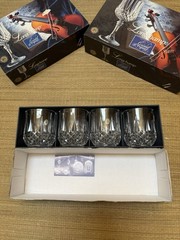 12pc Vtg Cristal d’Arques Longchamp 24% Lead Crystal Glass Set NIB 3 Box Lot