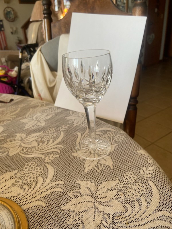 Waterford crystal Ballymore 7 1/2″ water goblet