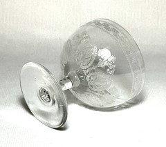 Beautiful Pair of Quality Cut Crystal 3″ LIQUOR COCKTAIL GLASSES (Unknown Maker)