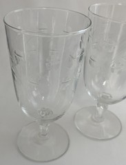 Libbey “Christine” Iced Tea Glasses Set Of 5 Perfect MCM