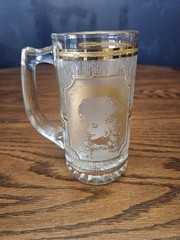 Dolly Parton Dollywood Souvenir Old Fashioned Mug/Glass 22 Karat Gold by Culver