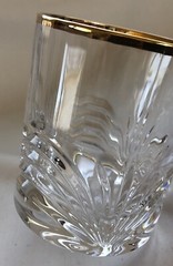 Royal Crystal Rock Aurea Double Old Fashioned Glasses Set of 4