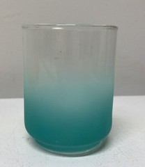 60s MCM Vintage Libbey Blendo Frosted 3PC Juice Cocktail Tumbler Glasses – AS IS