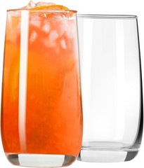 Durable 12 Oz Highball Glasses Set – Ideal for Cocktails and Iced Coffee