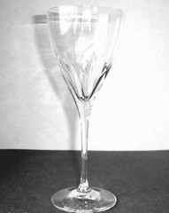 Vera Wang Wedgwood Cabochon 4 PC. Crystal Goblet Water Wine 10oz. Germany New